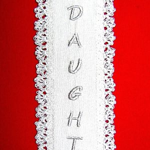 Crochet “Daughter” Bookmark